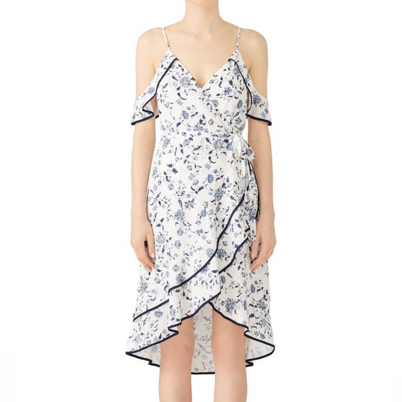 Greylin wrap dress. Size small. Gently worn. - Picture 2 of 2